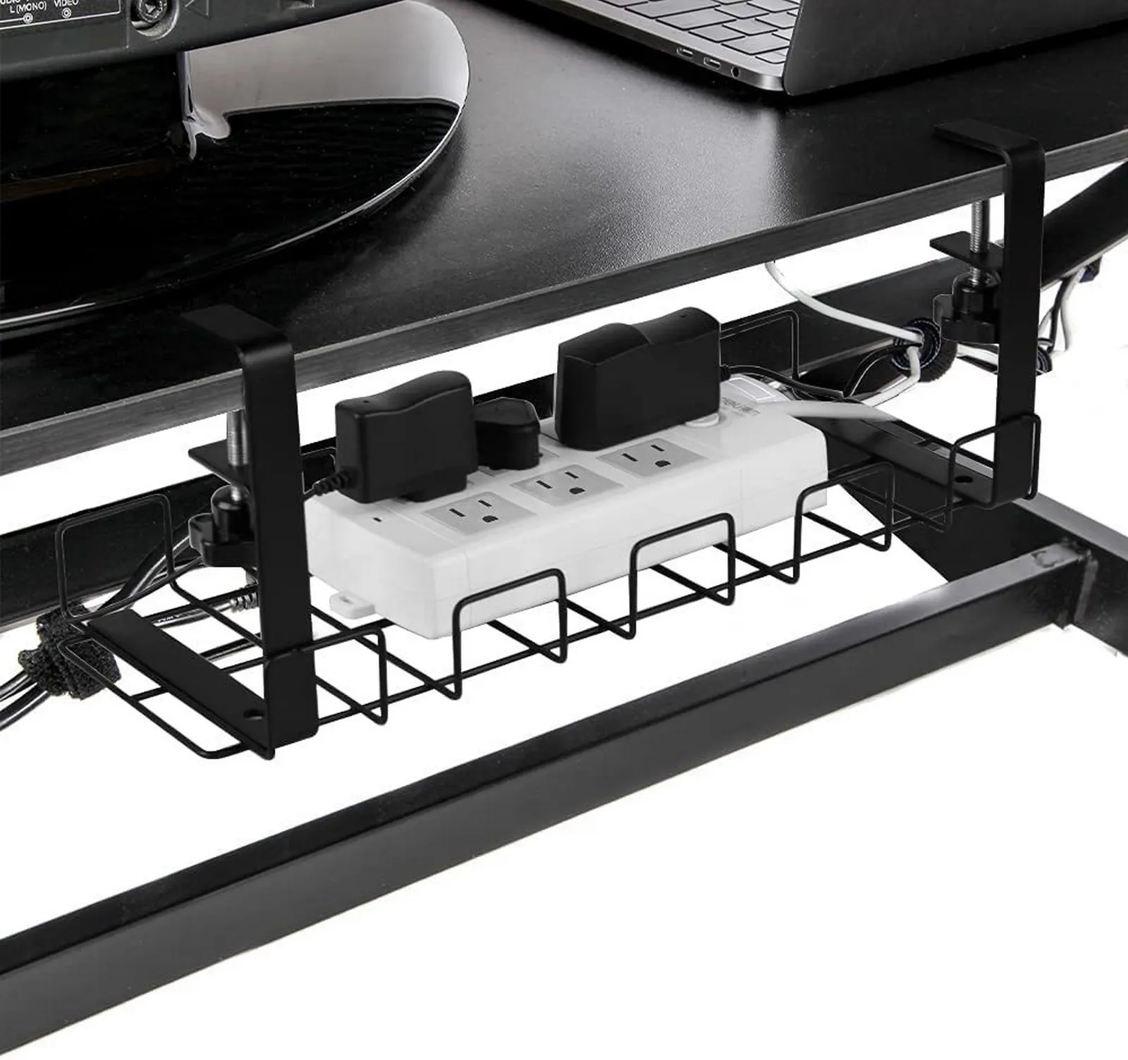 Under Desk Cable Management Tray Holder - Cable Routing Solutions, Cables