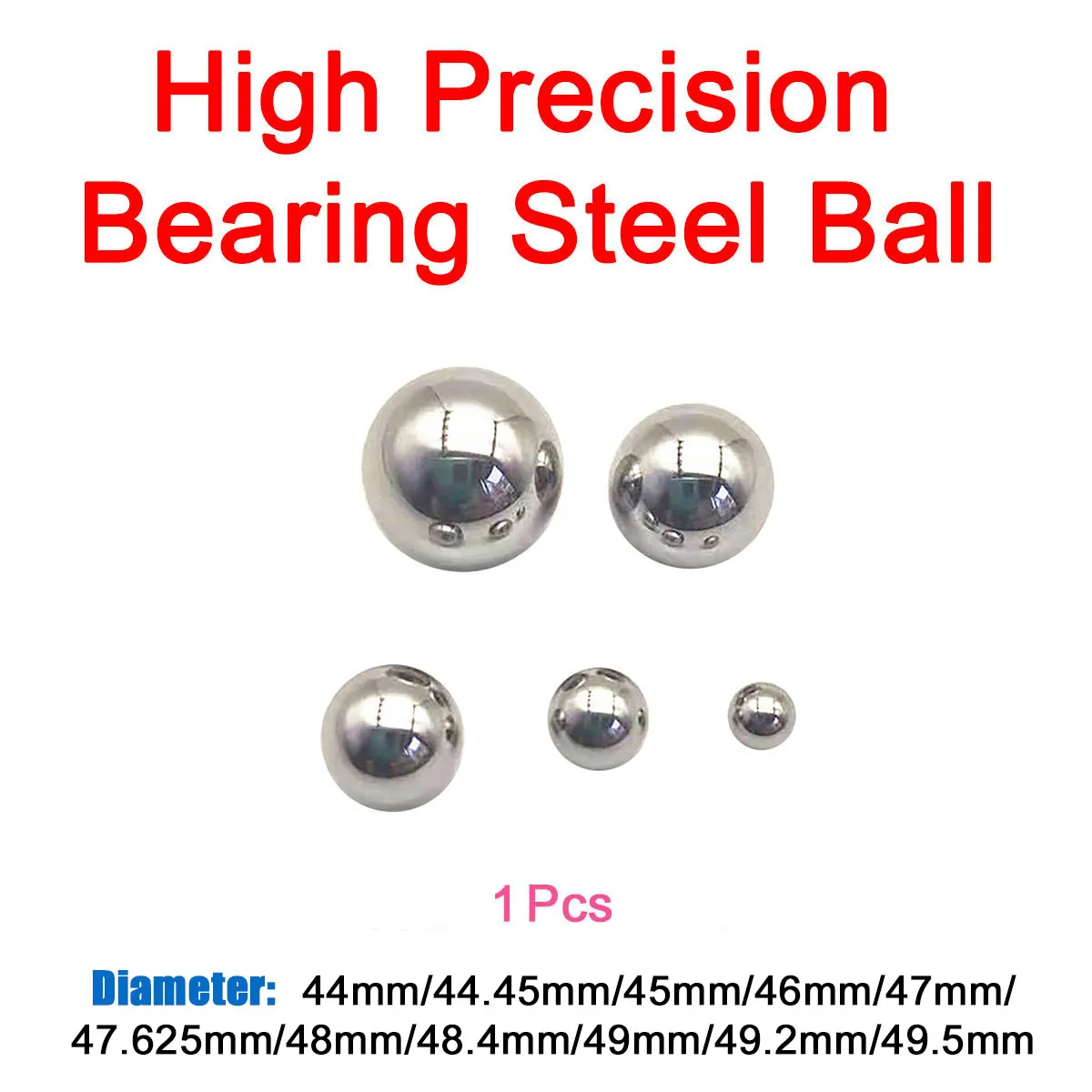 

High Precision Bearing Steel Balls Diameter 44/44.45/45/46/47/47.625/48/48.4/49/49.2/49.5mm Bearing Roller Beads Solid Ball