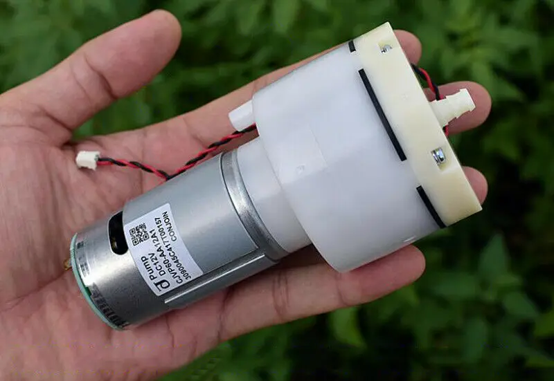 Bomba de Pressão Negativa da Bomba do Oxigênio do ar do Vácuo do Motor do Grande Fluxo da C.c. 12v Micro 555