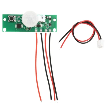 Controller del sensore di controllo della luce da parete a induzione umana a infrarossi del circuito della lampada solare da 3,7 V