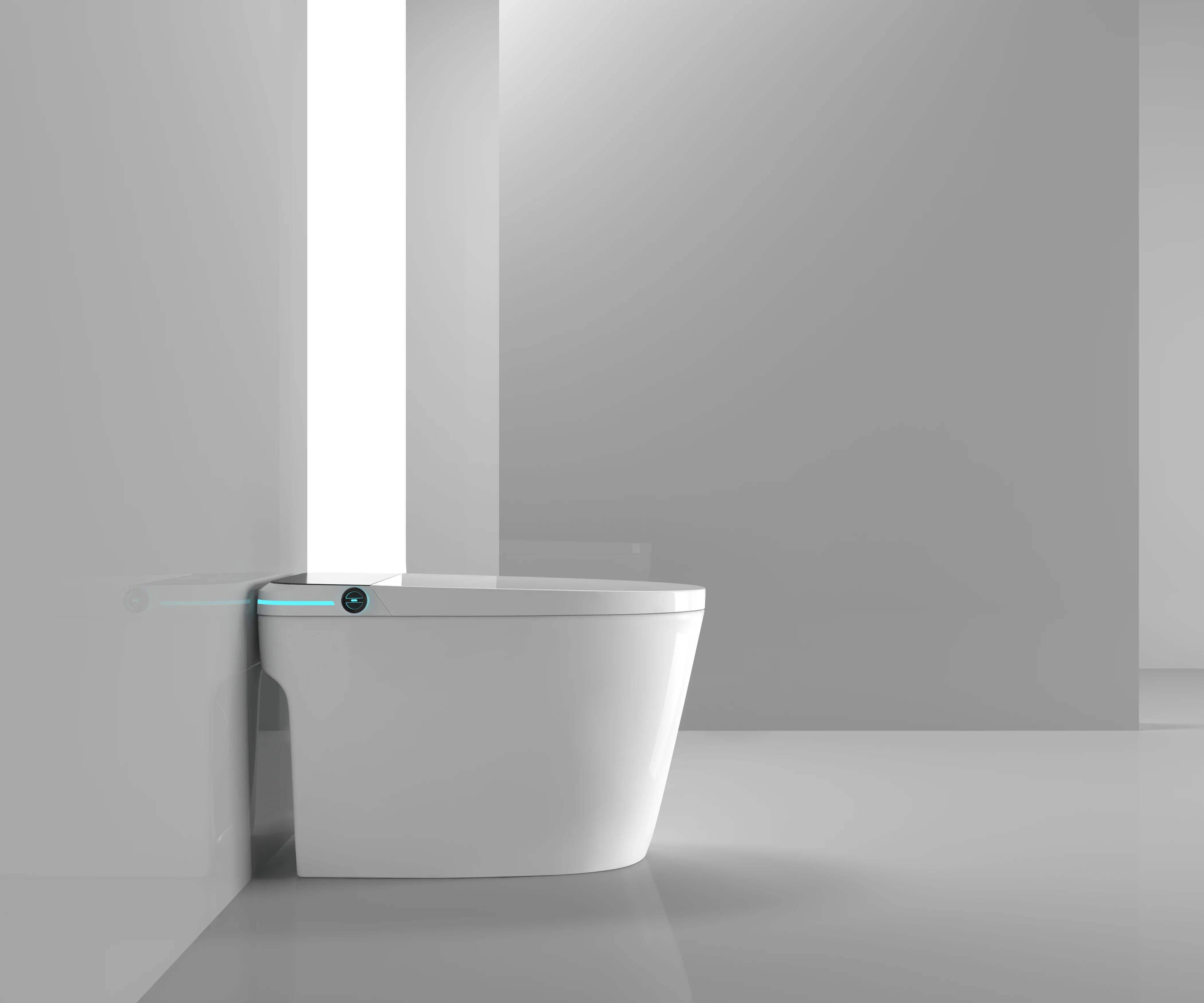 YYHC-European design hotel smart toilet with seat cover water closet bidet self clean Intelligent wc toilet 4