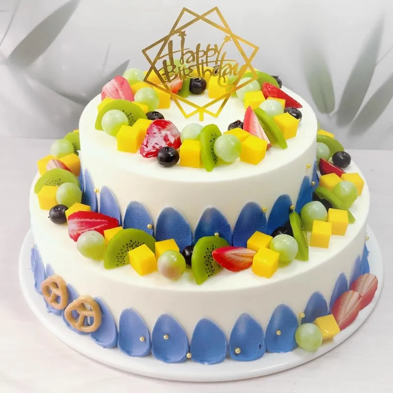 Base Per Torta Finta In Schiuma - Tondo Decorativo Per Matrimoni E Eventi, Diametro 10/15cm X 7cm - Bianco - Foto 5