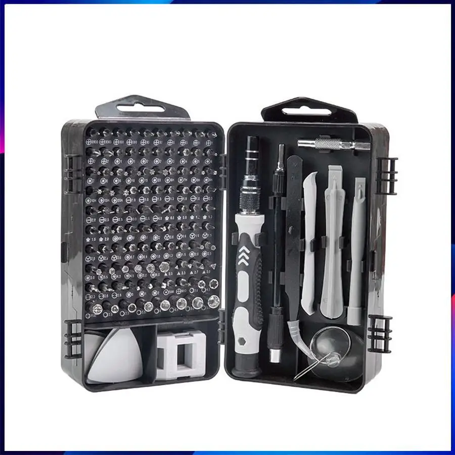 

115 in 1 screwdriver set notebook computer mobile phone maintenance disassembly dust removal tool