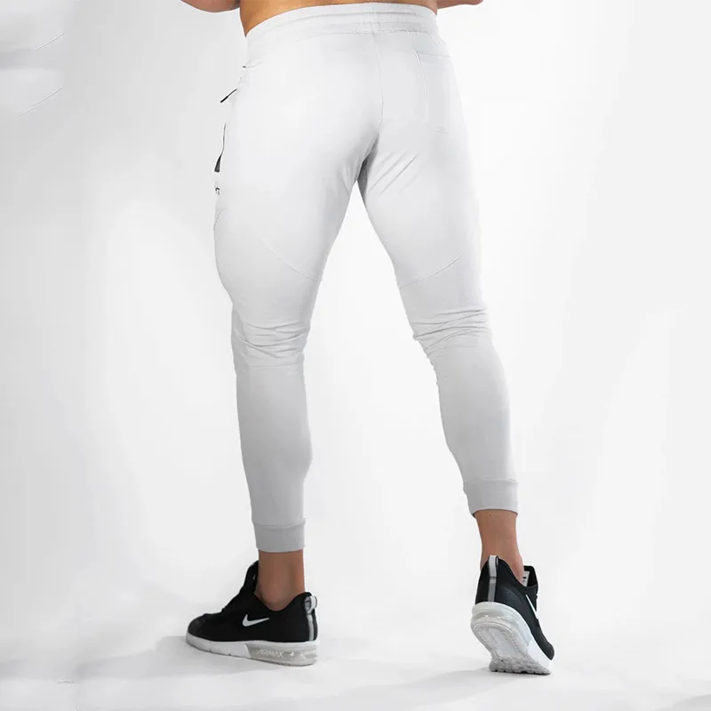 New men's running trousers men's fitness sweatpants quick-drying breathable tights running jogging pants men's casual pants 2