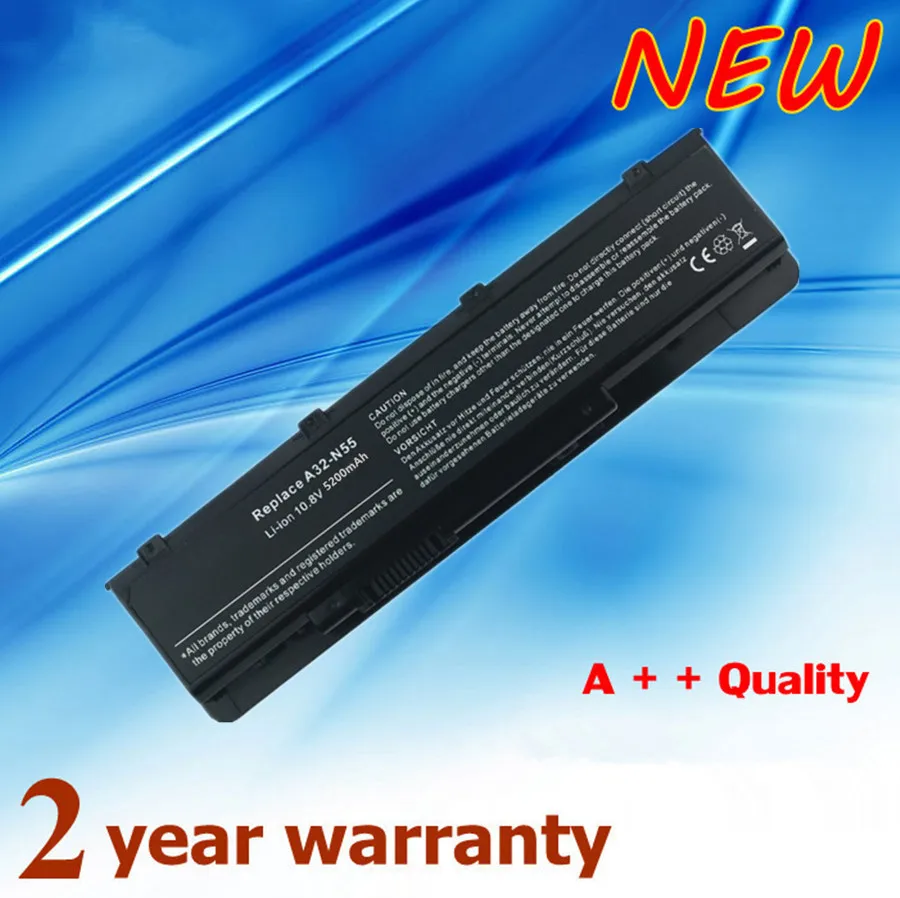 A32-N56 A31-N56 A33-N56 Аккумулятор для ноутбука ASUS N46 N46VM N46V N46VZ N46VJ N56 N56V N56VJ N56VZ N56VM N76 N76VJ N76VZ