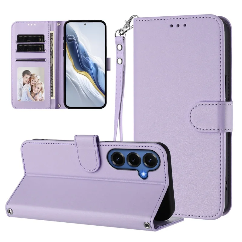 Magnetic Leather Wallet Stand Cover - Premium Flip Case