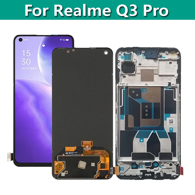

Оригинальный ЖК-дисплей 6,43 дюйма AMOLED для Realme Q3 Pro