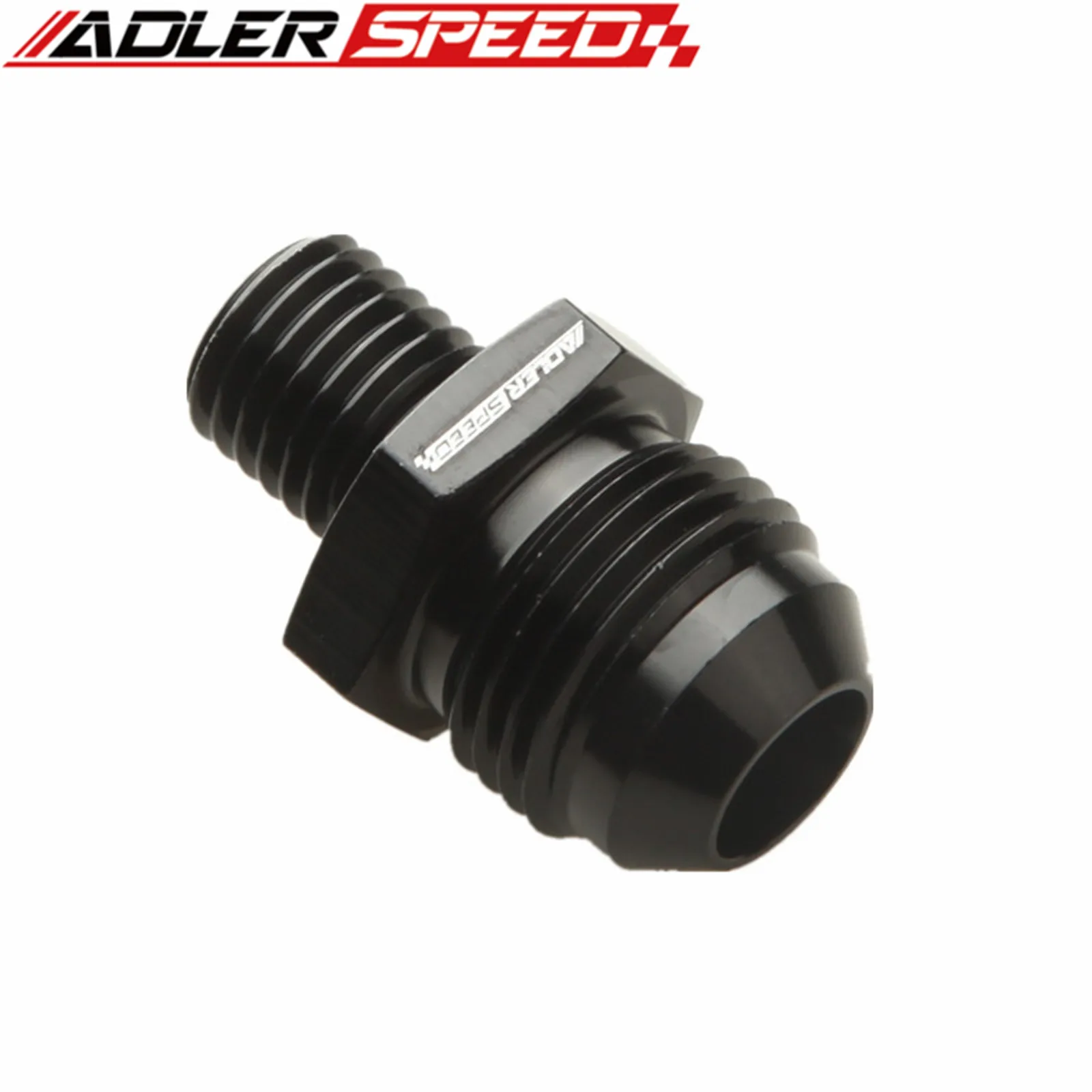 Universal AN8 10 12 To AN To M10/M12/M14/M16/M18x1.5 Thread Straight Fuel Oil Air Hose Fitting Male Adapter Car Auto Accessories