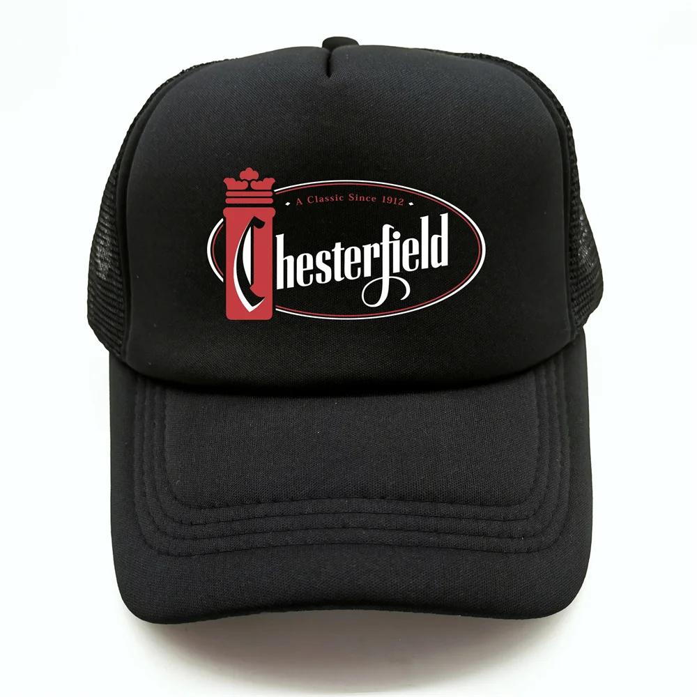 Chesterfield Trucker Cap Men Hat Baseball Cap Cool Summer Unisex Mesh Net Chesterfield True Romance Inspired Hat MZ-598
