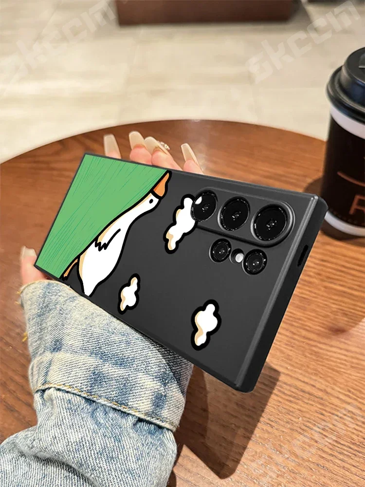 Adorable Cartoon Duck Soft Phone Case Cover
