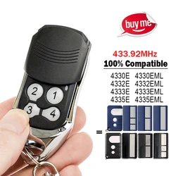 Enhanced Remote Control for Garage Door Opener - 433.92MHz Frequency (Type 1)