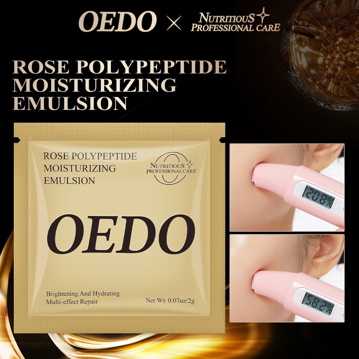 10pcs Rose Moisturizing Emulsion Skin Care Whitening Face Care Anti-Aging Anti Wrinkle Cream Oil-control Water Lock lotion Skin Care Set Facial Cream