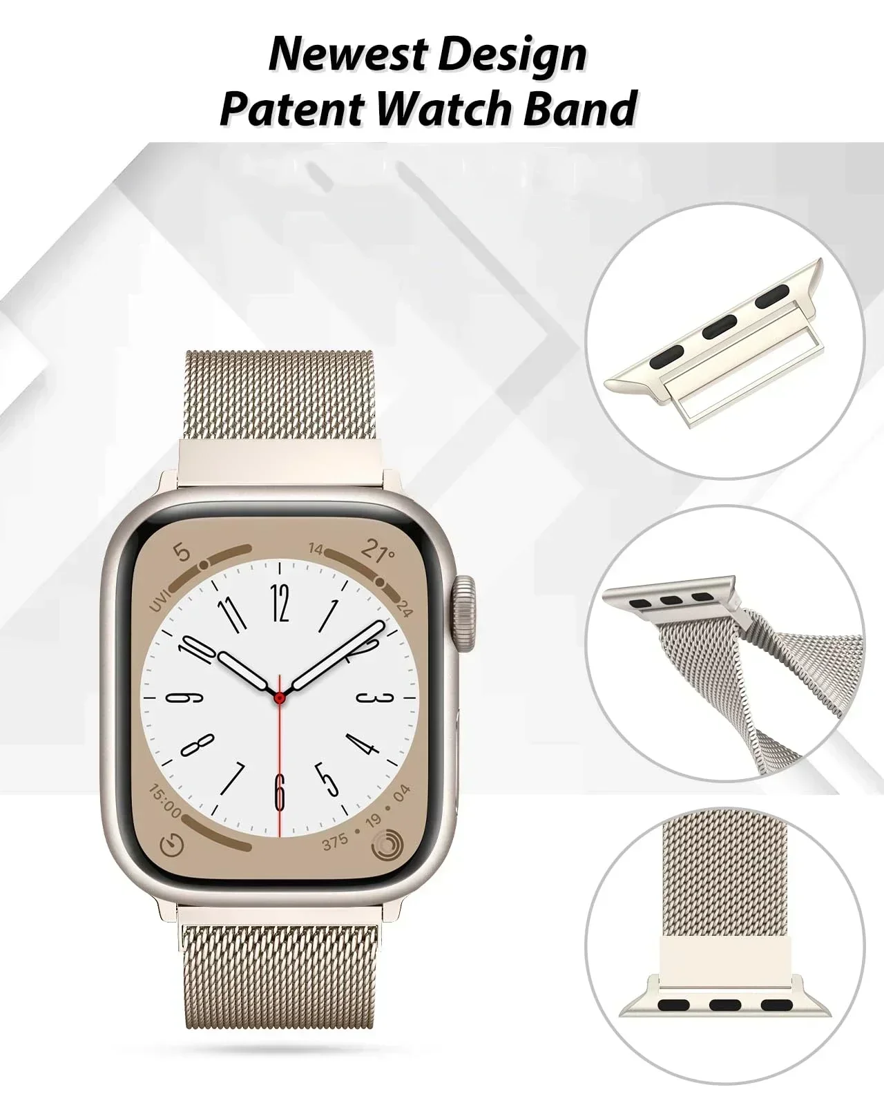 Milanese Loop Stainless Steel Watch Band Bracelet Replacement Strap