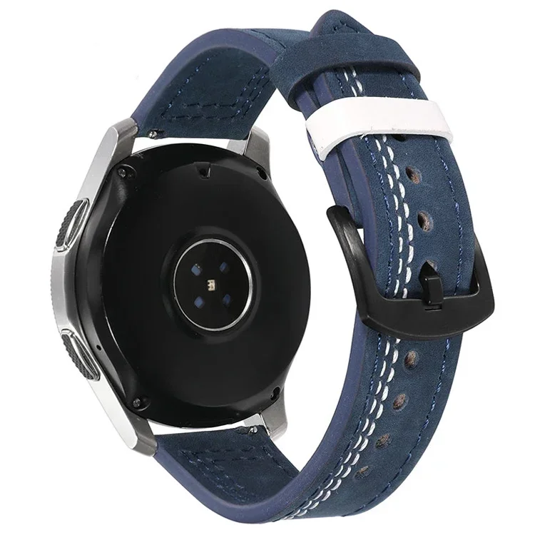 Elegant Leather Watch Band - Premium Sport Bracelet Strap, 20mm/22mm Adjustable Size