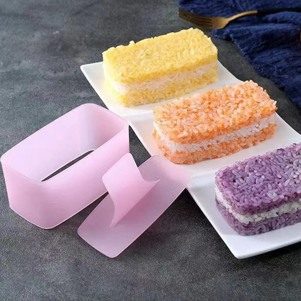 Sushi Mold Non Stick Rectangular Sushi Mold DIY Sushi Maker Mold Tools Rice Ball Rectangular Maker Home Kitchen Accessories