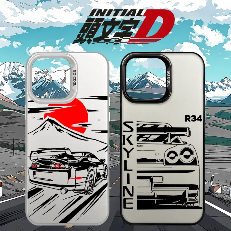 JDM Car Nissan Skyline R34 Themed Phone Case