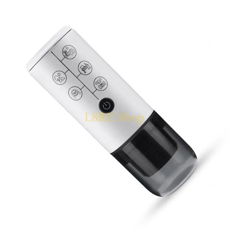 L8RE Rechargeable Coffee Pods Machine Plastic Texture Perfect for Quick Brewing