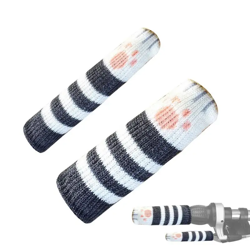 

Motorcycle Grip Cover Comfort Grip Cover Winter Warm Anti Slip Handlebar Grip Waterproof Motorcycle Handlebar Cover Shock