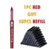 M&G K5 Straight Liquid Neutral Pens Can Be Replaced With Ink Bag Handle Blue/Black/Red Ink Gel Pens For School Office Stationery 2