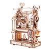 Robotime Rokr Printing Press 3D DIY Puzzle Gifts for Boyfriend Family Wooden Toys with LED Light Building Block Kit Play LK602 1