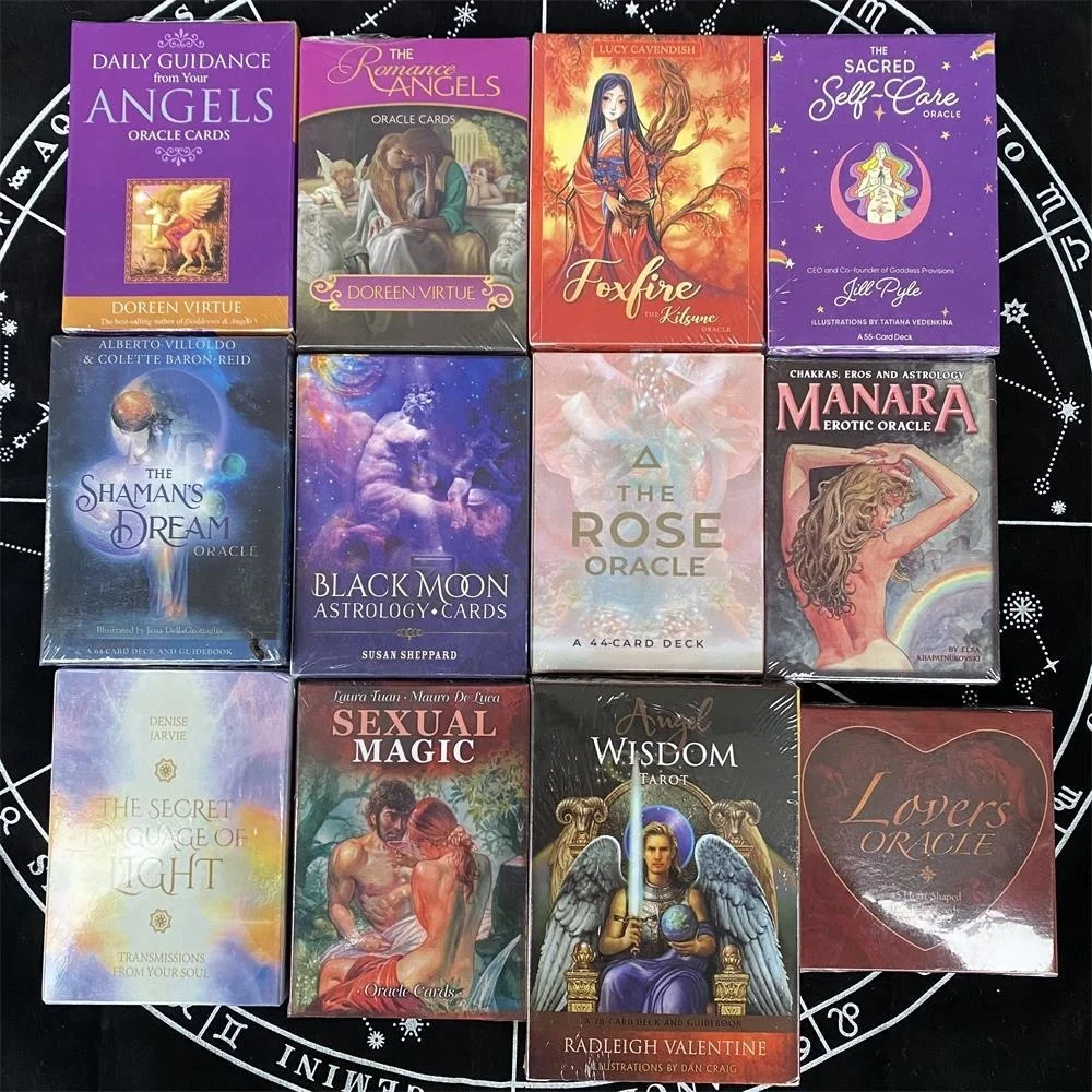 

English Version Tarot Fortune Telling Card Game Friend Party Board Game Board Game English Playing Cards With Pdf Guide