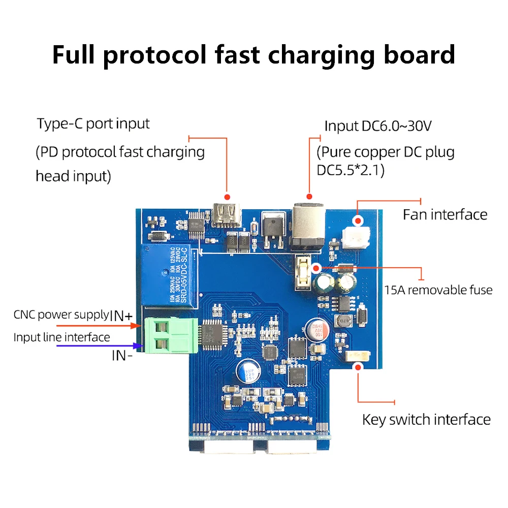 DC Buck Boost Converter Estabilizado Tensão, Regulado