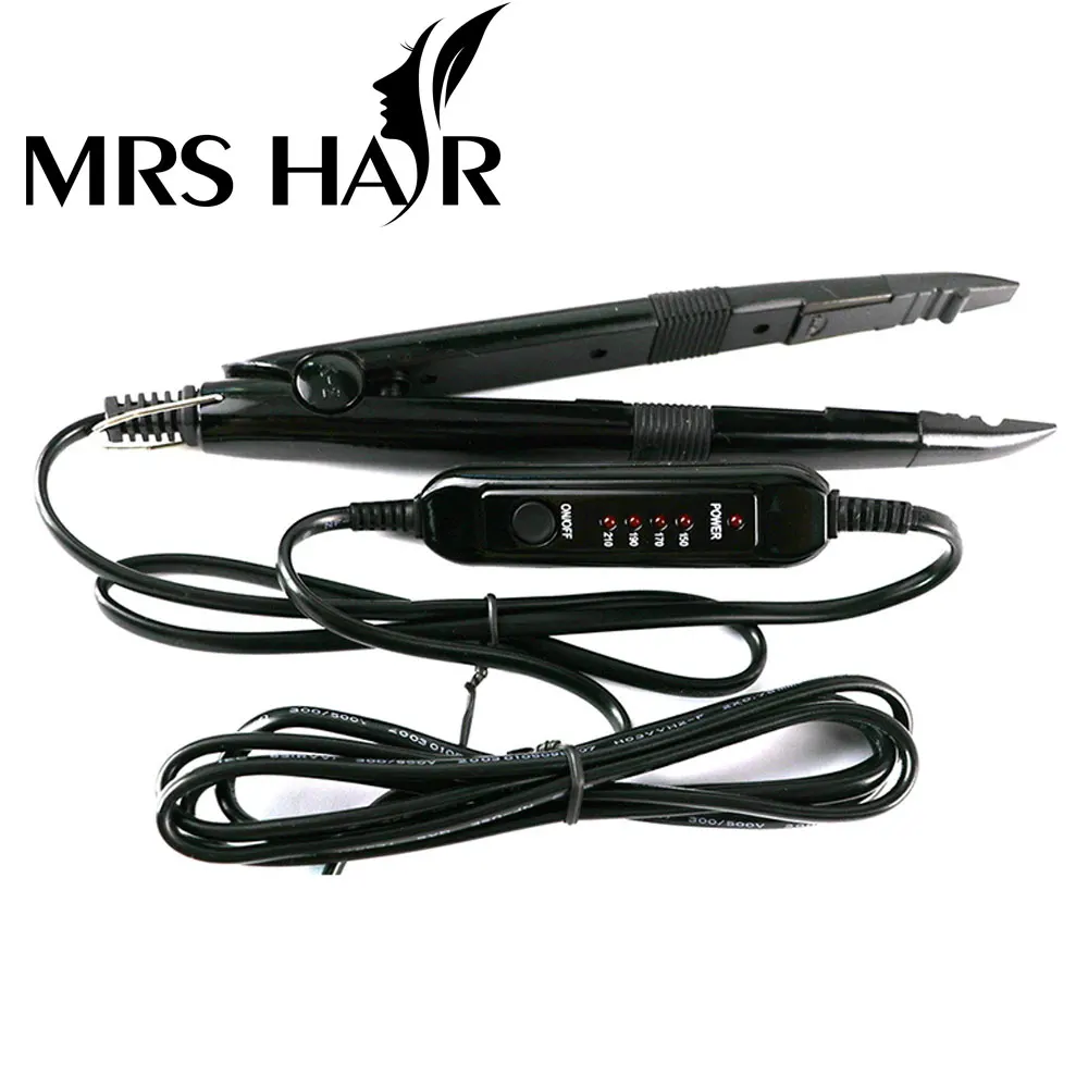 Iron Fusion Haar Connector Controle Iron Heat Haar Loof Keratine Voor Hair Extensions Tools Keratine Voor Haar Fusion Hair Extensions