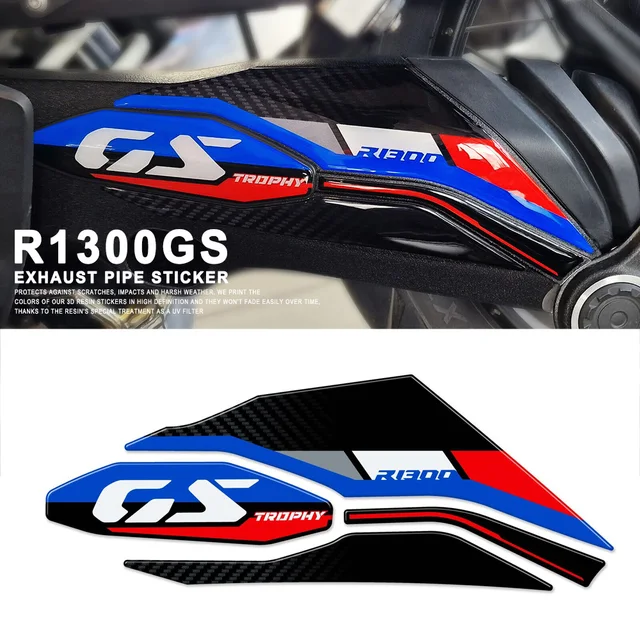 Labelbike 3D Stickers For BMW R1300GS - Tank & Side Protections, Waterproof, Scratch Resistant, Made In Italy