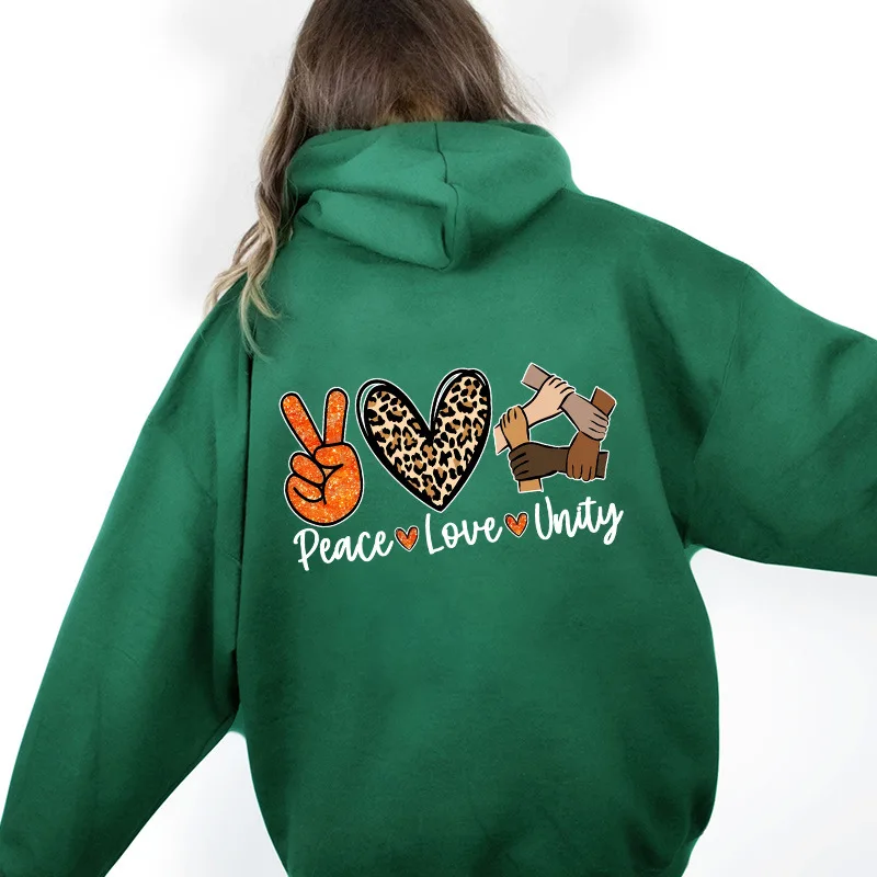 CGC Fashion Letter Print Hoodies Autumn Winter Women Plus Velvet Sweatshirts Thicken Keep Warm Pullovers Female Long Sleeve Tops