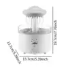 Rotating Raindrop Humidifier Utility Large Capacity 300ml Essential Oil Humidifier for Bedroom Bedside Table Office Home Desktop 6