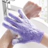 6pcs Bath For Exfoliating Glove Cleaning Body Bubbler Massage  Wash Skin Moisturizing SPA Five Fingers Shower Scrub Gloves Foam 2