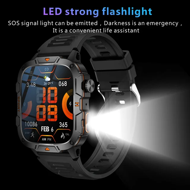 2025 Smart Watch | 3ATM Waterproof 6