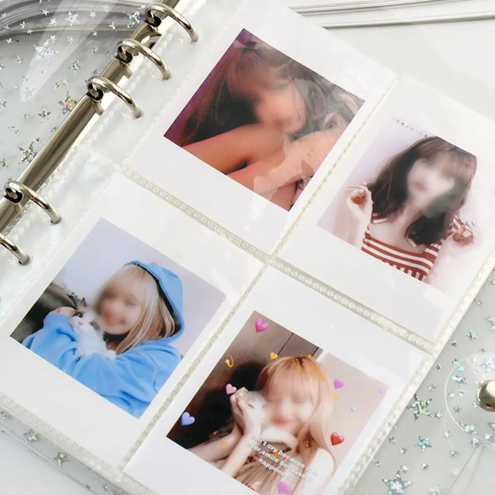 Name Card Album Card Holder Stock Jelly Color Album Photo Binders Albums Photocard Holder Transparent Star