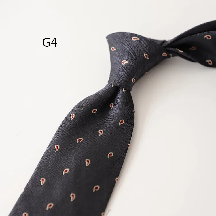 7CM Korean Flower Necktie For Men Wine Red Navy Green Neck Ties Luxury Silk Tie Wedding Groom Suit Shirt Accessories Cravat Gift