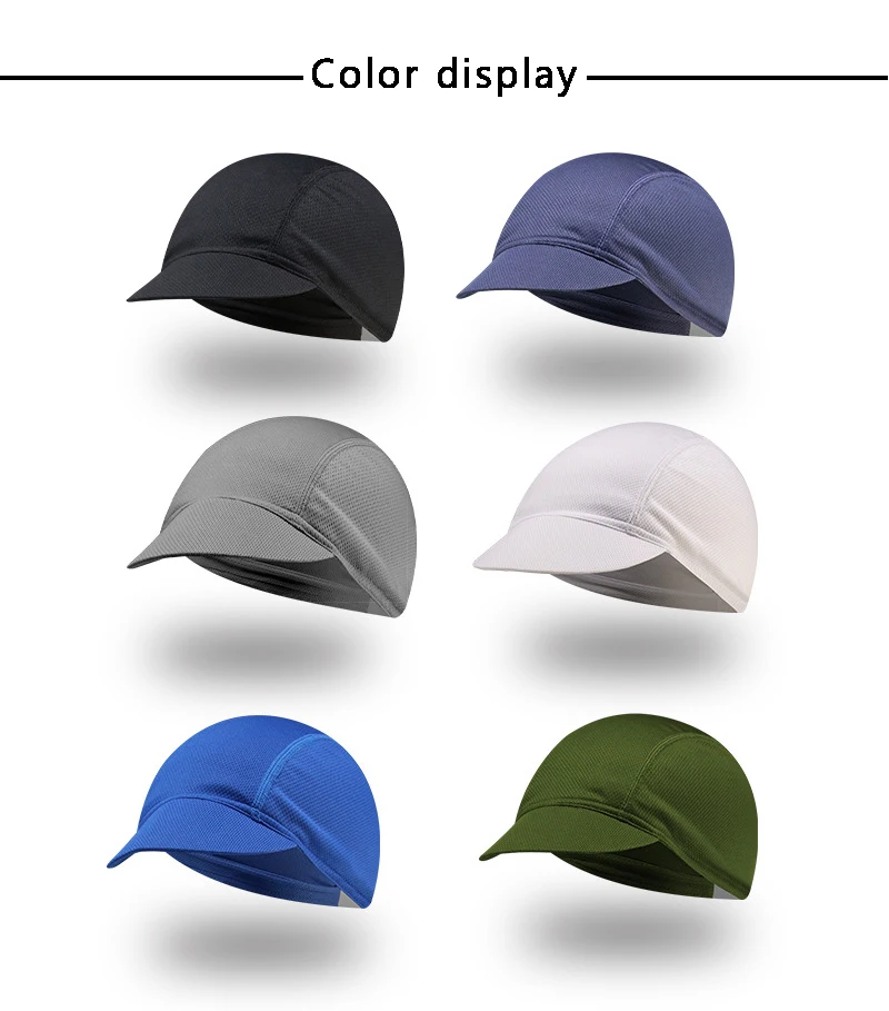 Quick Dry Lycra Cycling Hat Men Women 