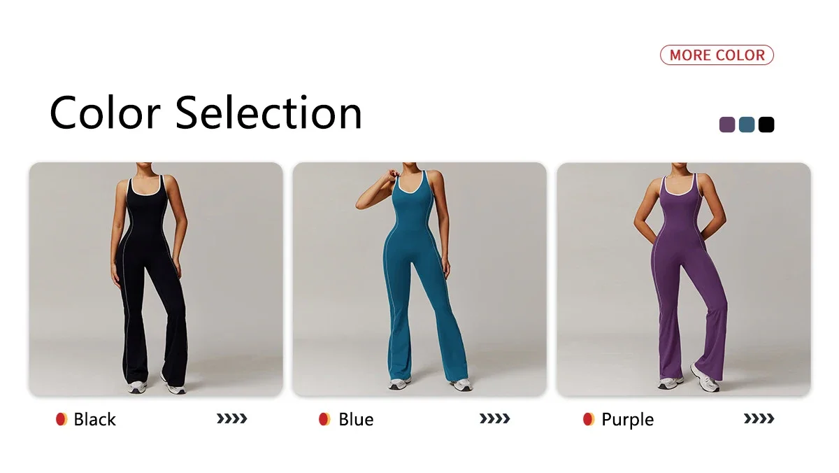 Description Picture 2 of itemCtenkevet New Fake Two-Piece Tennis Dress Women Fitness Pleated Skirt Female Gym Yoga Wear Women Backless Sports Jumpsuit