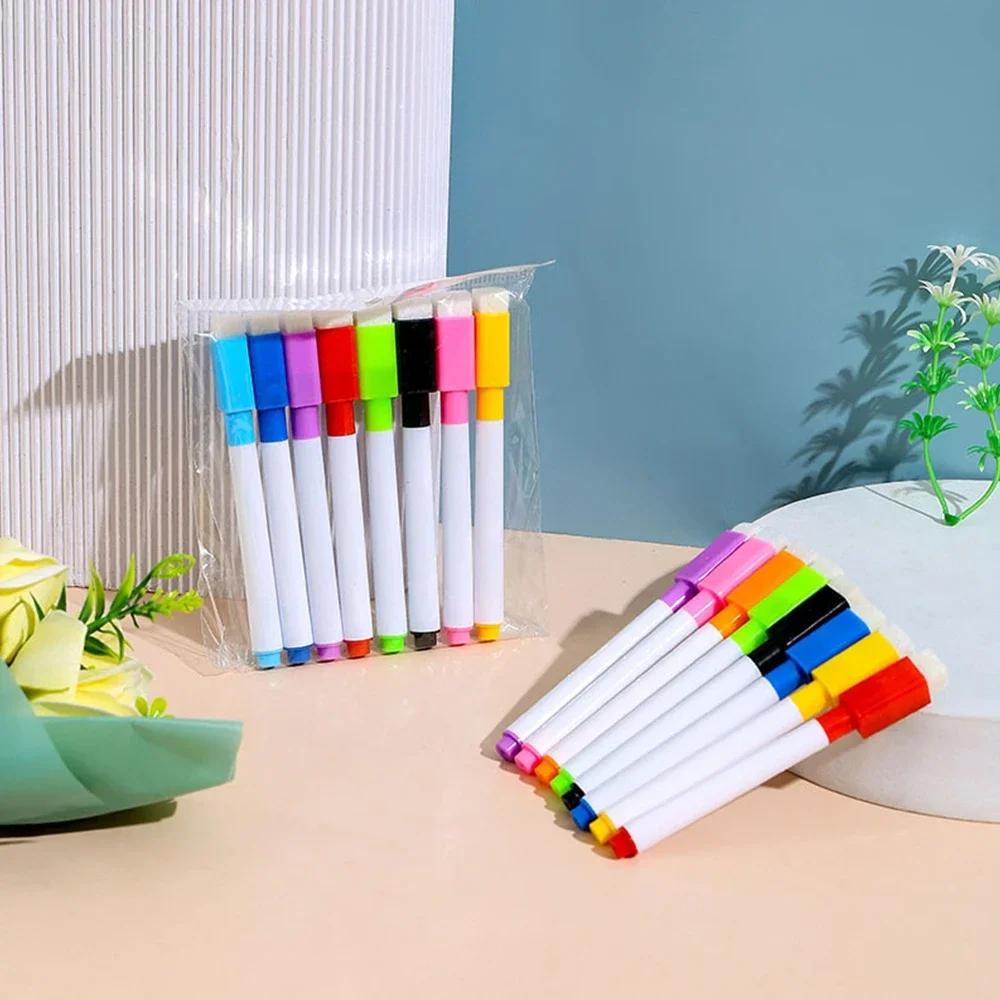 Magical Water Painting Pen Whiteboard Markers Floating Ink Pen Doodle Water Pens Montessori Early Education Toy Art Supplies