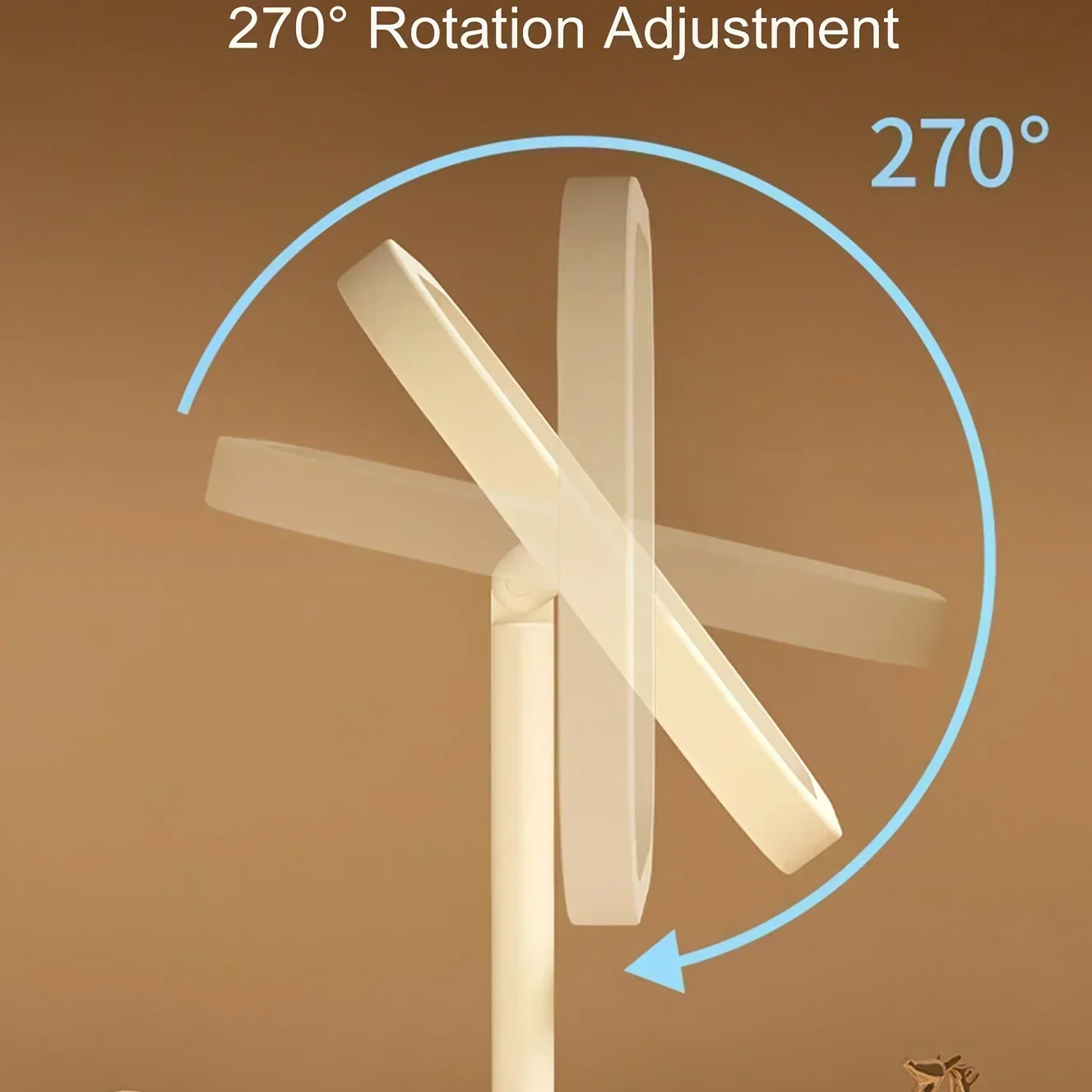 새로운 LED 메이크업 거울, 터치 컨트롤 3가지 조명 모드, 충전식 휴대용 화장대 거울(스탠드 및 접이식 디자인 포함)
