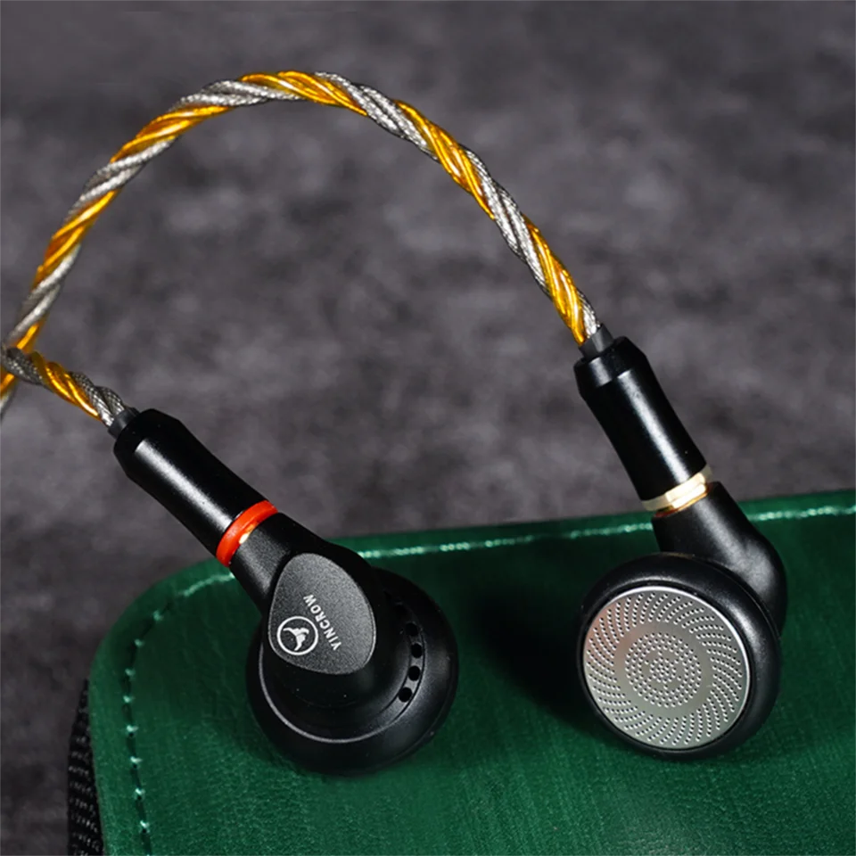 Yincrow RW-4000 Flagship Metal Earbud HiFi Music IEM 15mm Dynamic