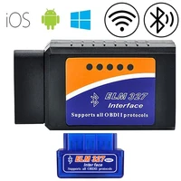 OBD2 Scanner ELM327 Car Diagnostic Detector Code Reader Tool V1.5 WIFI Bluetooth OBD 2 for Android IOS Auto Scan Repair Tools 1