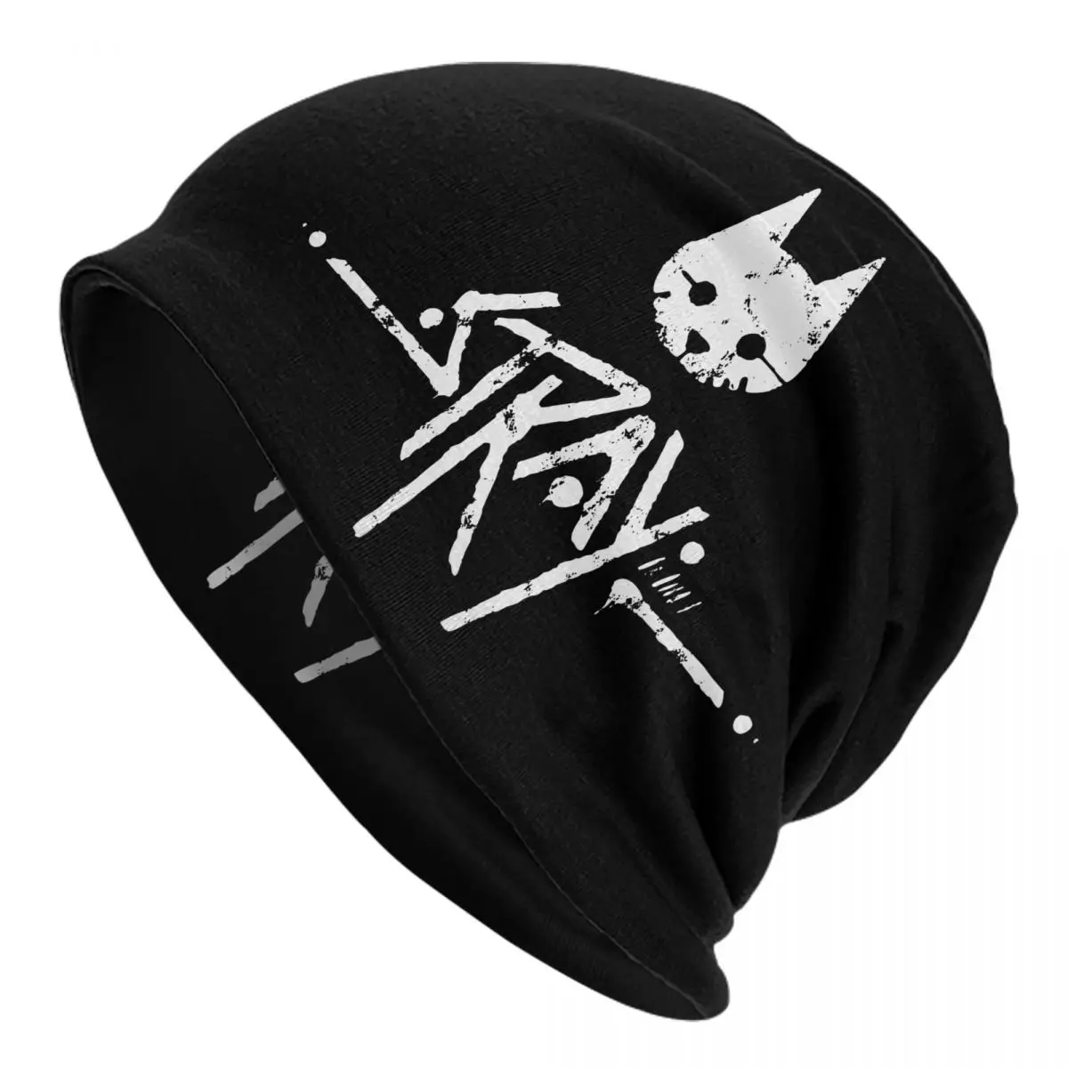 

Cat Game Stray Logo Caps Hip Hop Unisex Street Skullies Beanies Hat Spring Warm Dual-use Bonnet