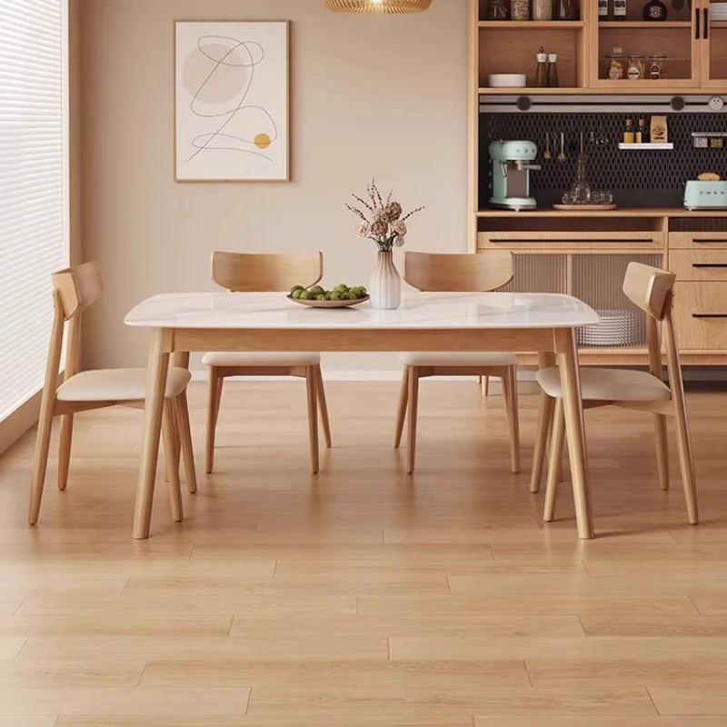 Nordic Home Dining Table Dining Modern Antiquity Style Dining Table Wood Relaxing Set Di Mobili Da Giardino Home Furniture