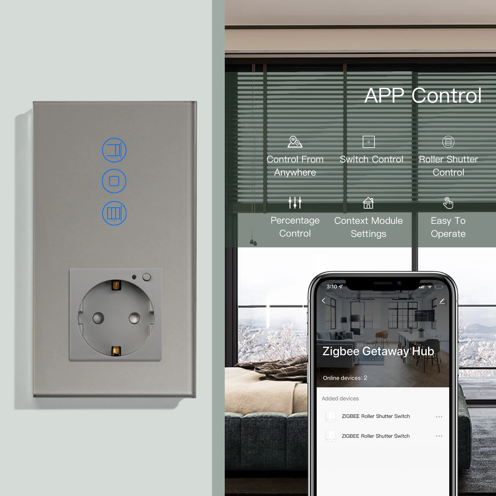 bseed tuya zigbee interruptor de toque do 04