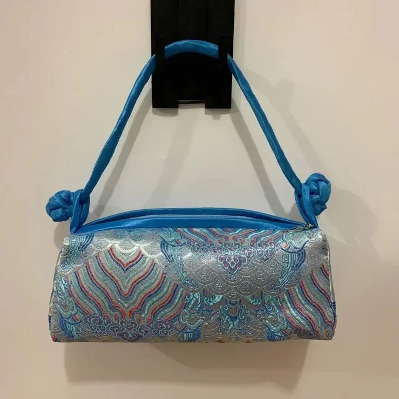 New Chinese Style Retro Bag Designer Chinese Style Silk Bag Japanese Hand Embroidery Totes Fashion Handbags and Purses