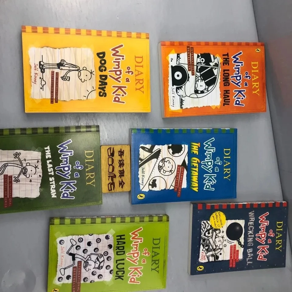 Diary of a Wimpy Kid 8冊セット JINGH Diary of a Wimpy Kid Books 1-16 Full Set 8-12 Years