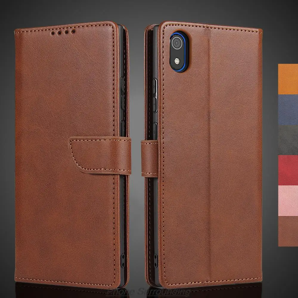 Luxury PU Leather Wallet Flip Case - Premium Protective Phone Holster