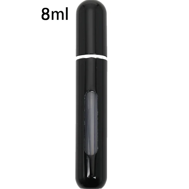 Compact Refillable Perfume Atomizer with Travel Spray Container, Available in Multiple Sizes
