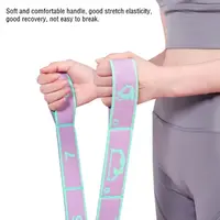 Elastic Yoga Resistance Bands Yoga Stretching Belt Dance Stretching Band Home Pilates Exercise Pull Strap Belt Fitness Sport - Image 5