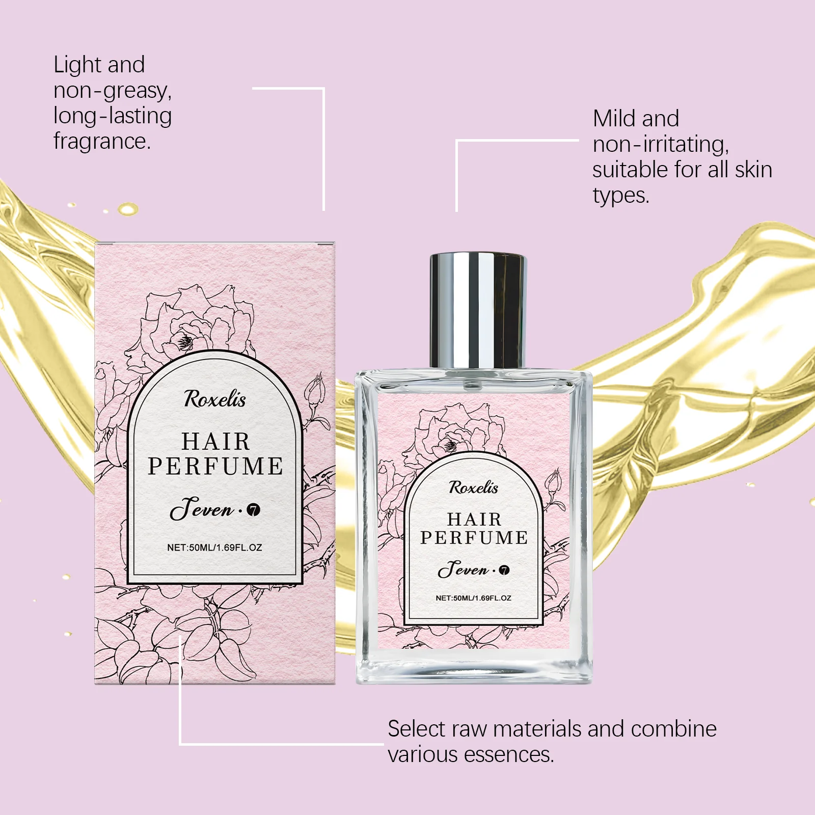 Roxelis eau de cologne voor haar en lichaam langdurige frisheid_voghion.com