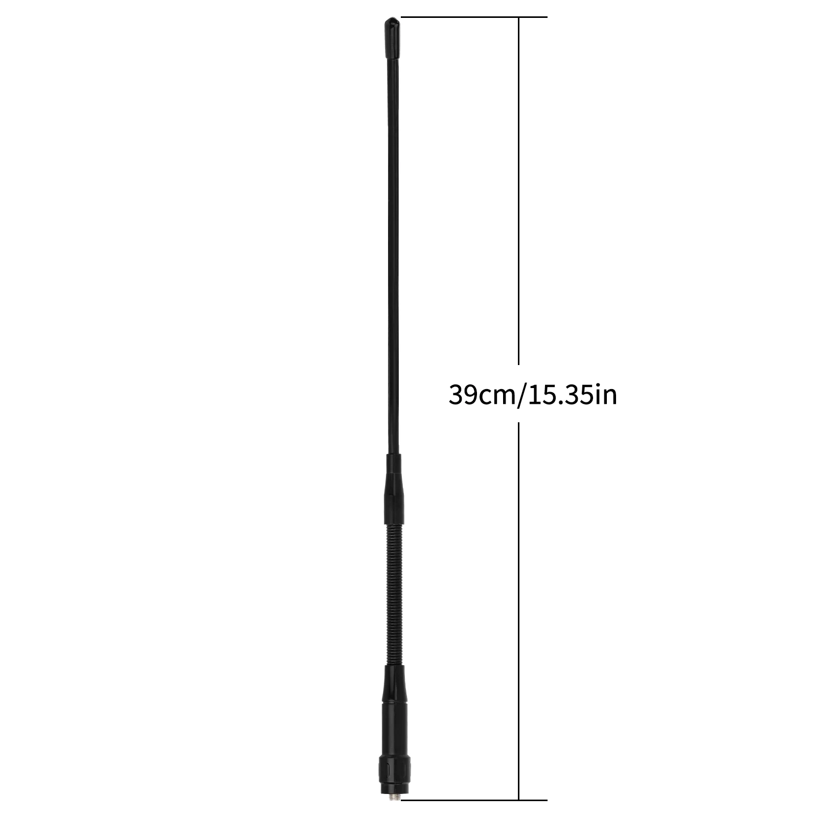 Dual Band UHF VHF Ham Radio Antenna Soft Whip for Two Way Radios